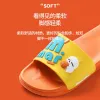 Anti-slip cartoon children's cooling slippers for indoor bathroom bathing at home Application Scenario